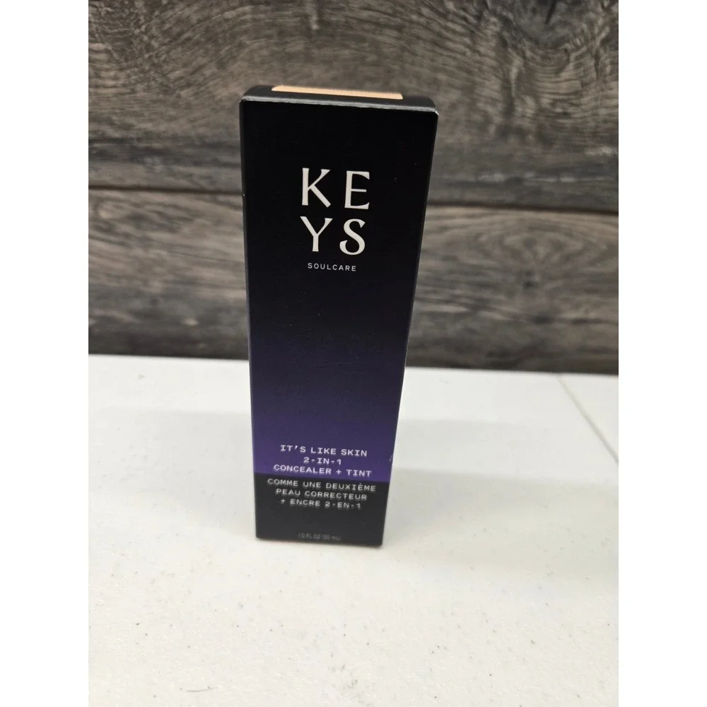 Keys Soulcare Its Like Skin 2-in-1 Concealer Tint 120 W Extra Light Warm 1oz